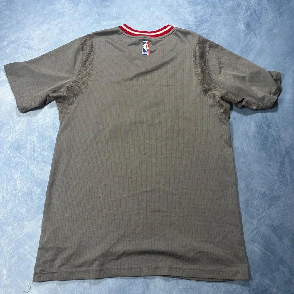 Adidas Chicago Bulls grey NBA jersey